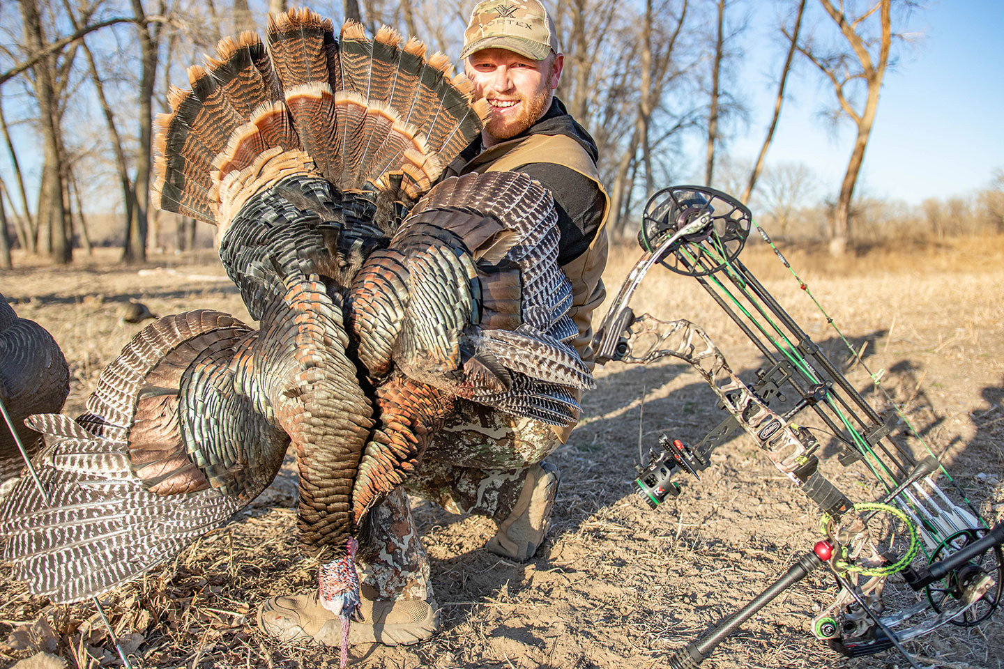Watch - The First Turkey Taken with Redline Bowhunting Accessories!