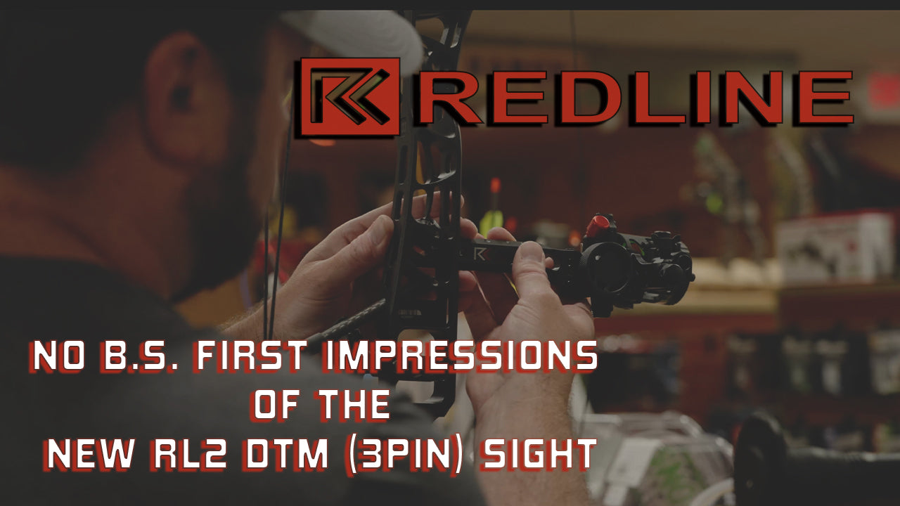 NO B.S. First Impressions of the NEW Redline DTM Slider Bow Sight