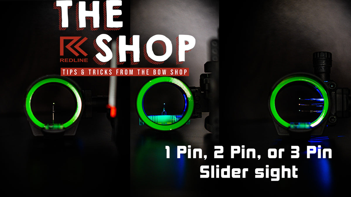 Single VS. Multi Pin Slider Bow Hunting Sights? Redline Bowhunting