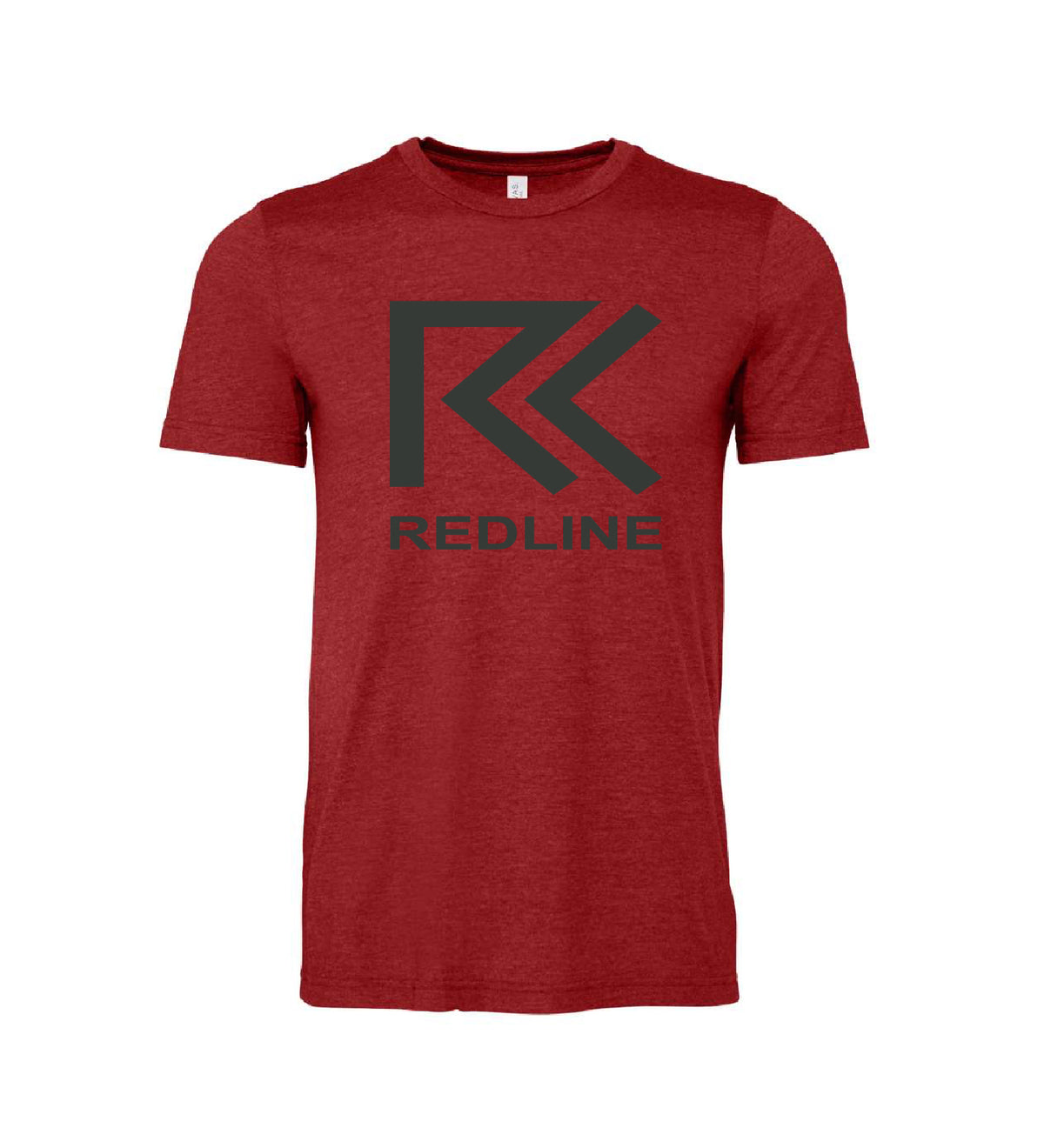 Red/Charcoal Logo Tee